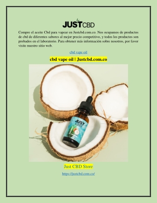 cbd vape oil | Justcbd.com.co