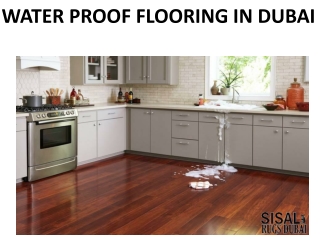 WATER PROOF FLOORING IN DUBAI