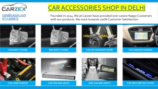 Car Accessories Shop in Delhi
