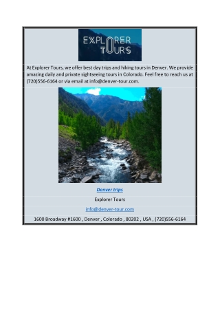 Denver tripsdenver-tour.com