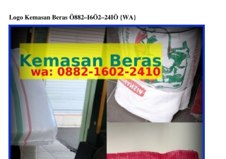 Logo Kemasan BeLogo Kemasan Beras ౦882~1Ꮾ౦2~2ㄐ1౦[WA]ras