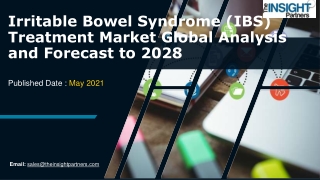 Irritable Bowel Syndrome (IBS) Treatment Market Is Expected To See Huge Growth.