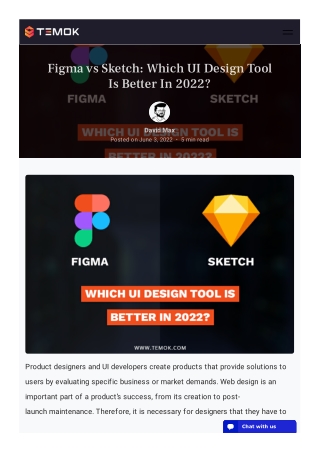 Figma vs Sketch Which UI Design Tool Is Better In 2022