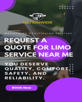 Request a Quote for Limo Service Near Me