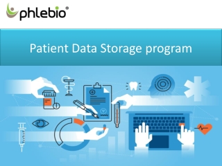 Patient Data Storage program