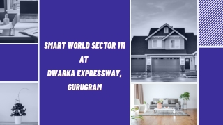 Smart World Sector 111 At Gurugram - Download PDF