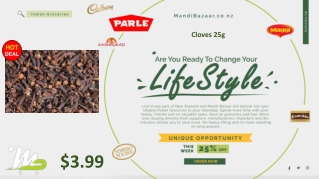 Cloves 25g - Indian Groceries in New Zealand