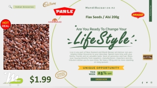 Flax Seeds / Alsi 200g - Indian Groceries in New Zealand