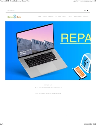 ScreenCure - Best for Macbook Repair Services in Inglewood