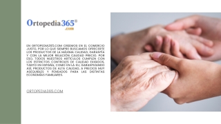 Tiendas Productos Ortopedicos | Ortopedia365.com