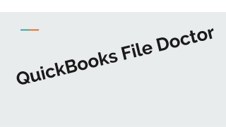 QuickBooks File Doctor