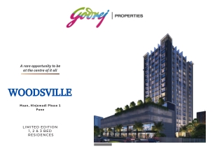 Godrej Woodsville at Maan, Hinjewadi Phase 1 , Pune Brochure