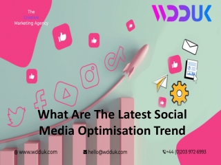 What Are The Latest Social Media Optimisation Trends