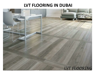 LVT FLOORING IN DUBAI