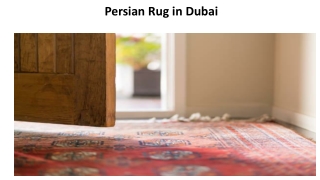 Persian Rug in Dubai