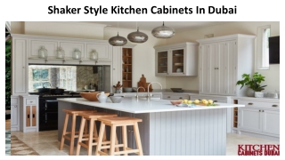 Shaker Style Kitchen Cabinets In Dubai