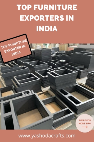17  Top Furniture Exporters In India
