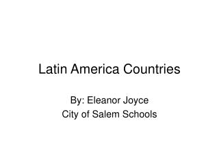 Latin America Countries