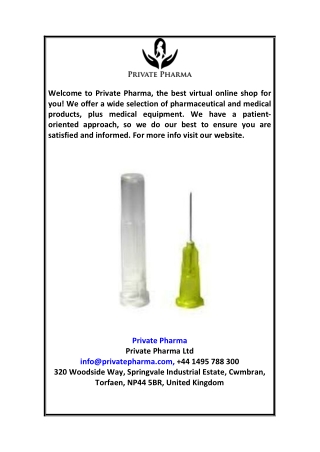 Private Pharma, the Best Virtual Pharmacy for You Privatepharma.com