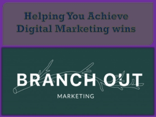 Helping You Achieve Digital Marketing wins