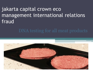 jakarta capital crown eco management international relations