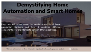 Demystifying Canberra Home Automation and Smart Homes