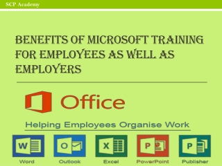 Benefits of Microsoft Training for Employees As Well As Employers