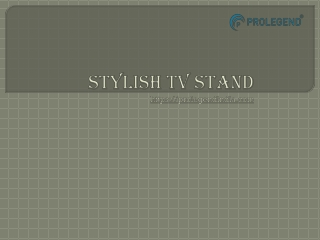 Stylish TV Stand - Prolegend