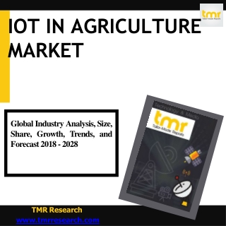 IOT in Agriculture Market :  Drivers and Restraints