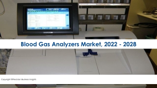 Blood Gas Analyzers Market Size Forecast 2022-28