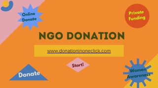 Donate to NGO || Private Funding || NGO Donate || NGO Donation || Online Donatio