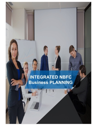 A Scalable And Profitable Model- Nbfc Business Plan