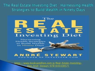 Real Estate Investing Diet Harnessing Health