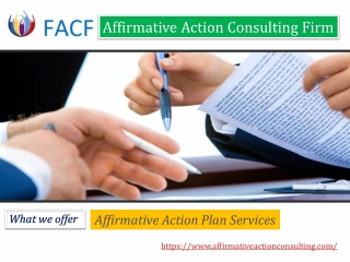 EEO and affirmative action