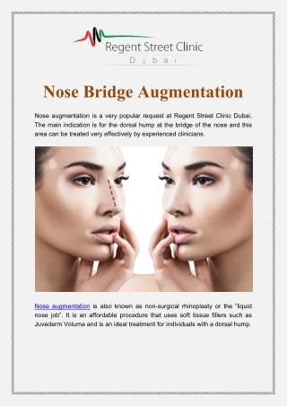 Nose Bridge Augmentation