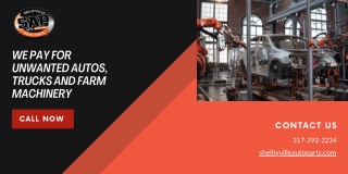 Sell Your Auto Parts and Machinery