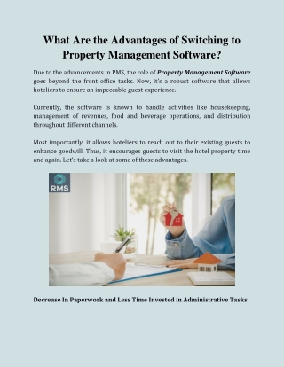 What Are the Advantages of Switching to Property Management Software?