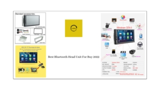 Best Bluetooth Head Unit For Buy 2022