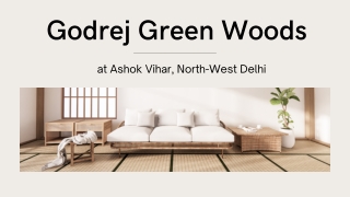 Godrej Green Woods Ashok Vihar in Delhi - Download PDF