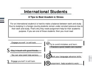 International Students 5 Tips to Beat Academic Stress