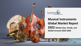 Musical Instruments Market Industry Outlook, Market Size, Share and Business Opportunities 2022 to 2031