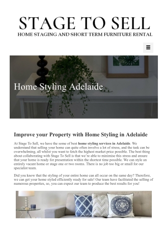 Home Styling Adelaide