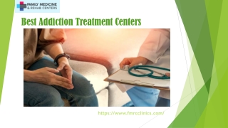 Best Addiction Treatment Centers