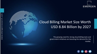 Cloud Billing Market growth, trends, share, size, forecast 2027