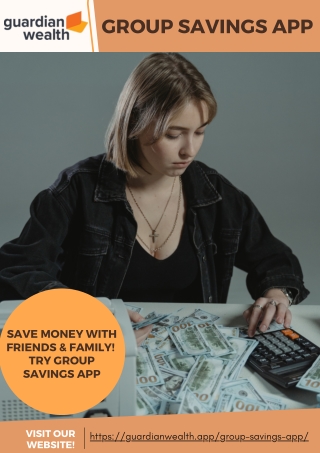 Group Savings App | Best Financial App - GuardianWealth