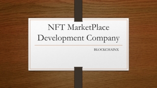 NFT MarketPlace Development Company