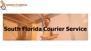 South Florida Courier Service