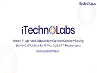 Company Profile - iTechnolabs