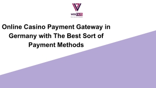 Online Casino Payment Gateway in Germany