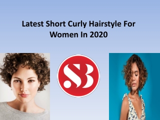 What are the different short curly hairstyles for women?